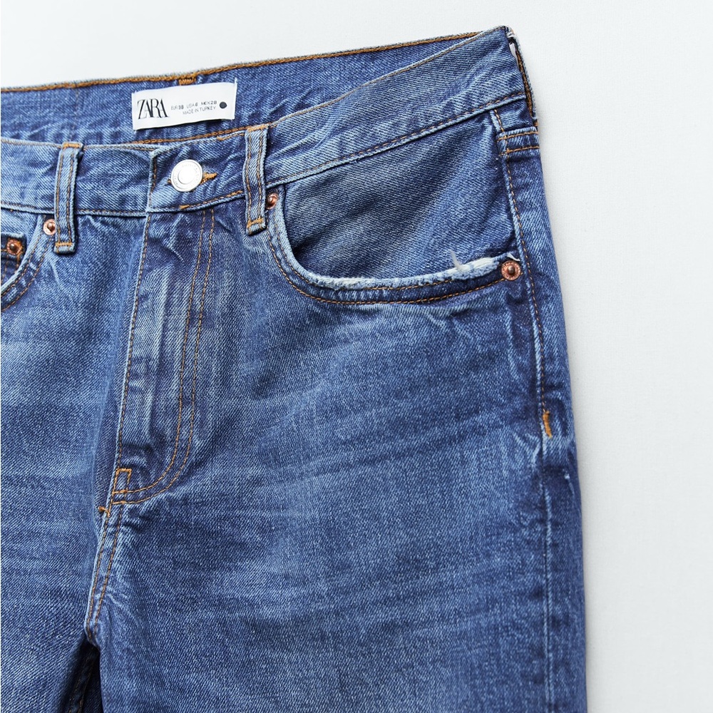 ZARA SIGNATURE DENIM ZW THE TRUTH SLIM JEANS - Picture 13 of 13